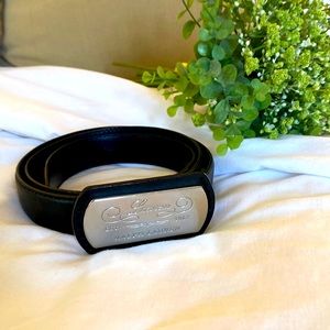 Ralph Lauren Black Leather Belt